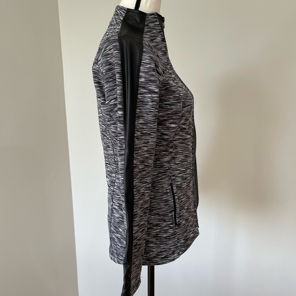 Snow Angels size small zip up athleisure jacket pockets casual lounge outerwear - Picture 6 of 17